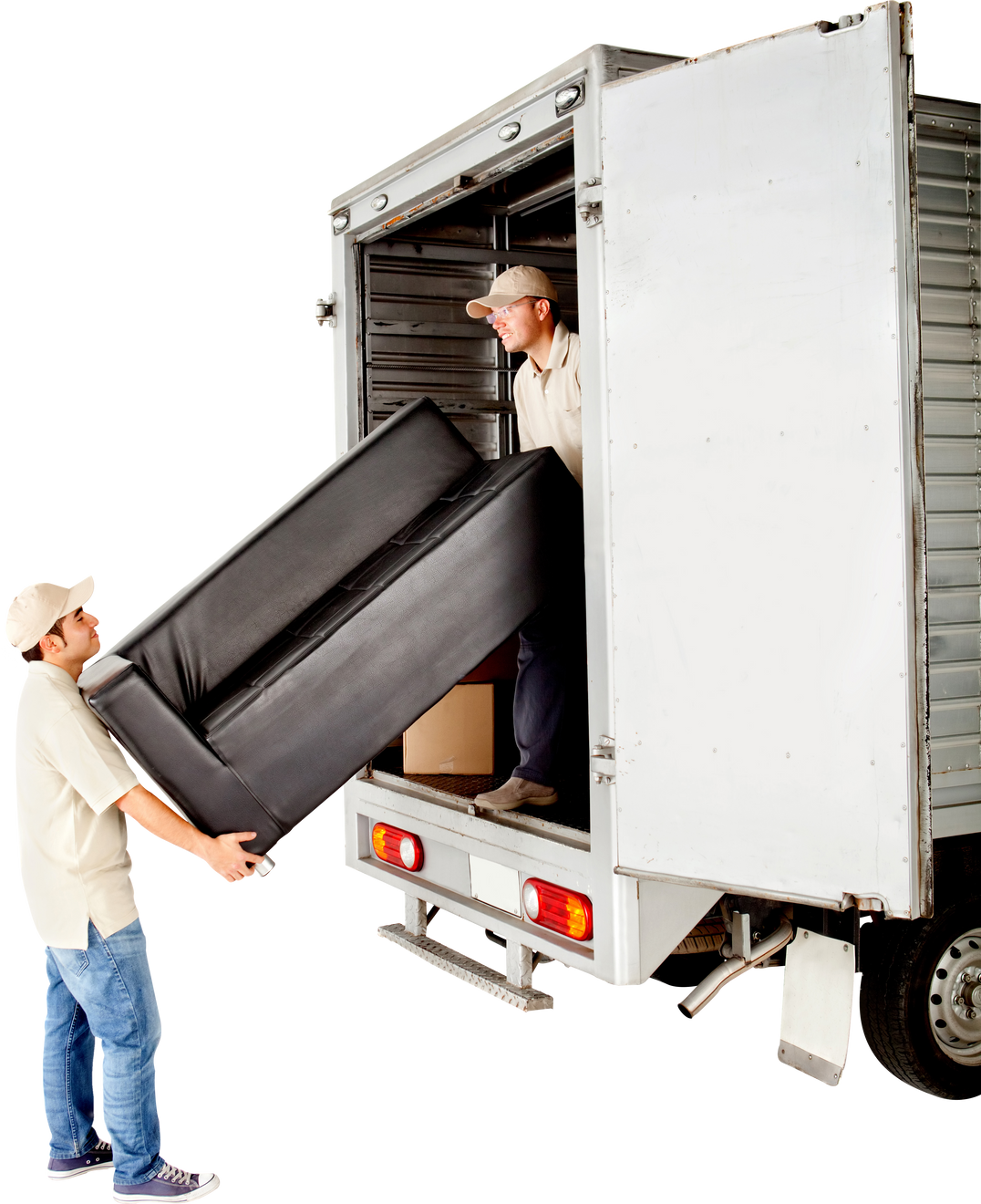 Delivery Men with a Sofa